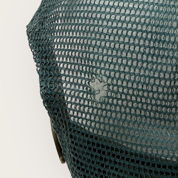 Patagonia Trucker Hat Brown Green Mesh Snapback Adjustable Cap - Picture 5 of 8